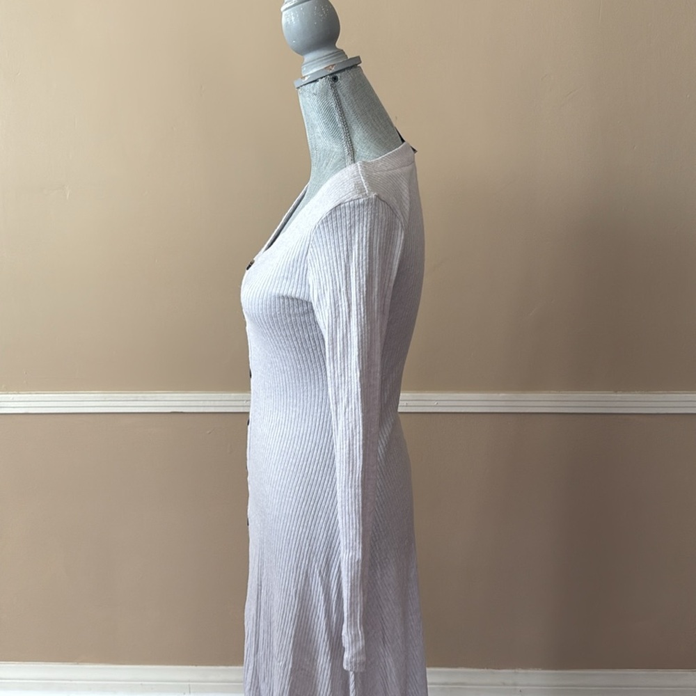 DOUBLE ZERO LONG SLEEVE BUTTON DRESS SIZE SMALL - Picture 6 of 12